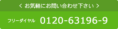 お問合せ：0120-63196-9